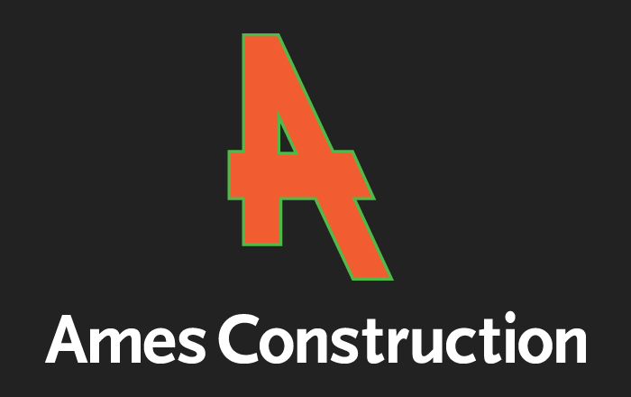Ames construction logo